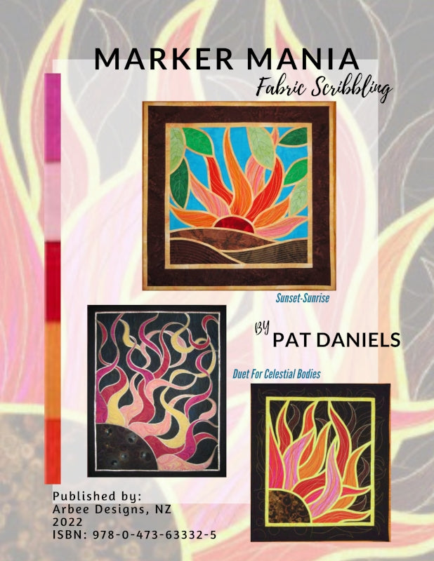 Marker Mania Fabric scribbling ebook cover