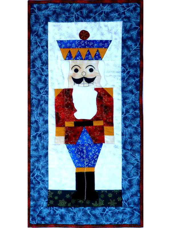 nucracker banner quilt pattern by Anita Eaton