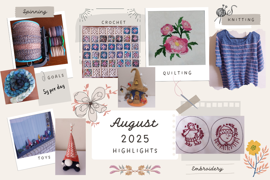 August 2025 board of crafting updates and highlights