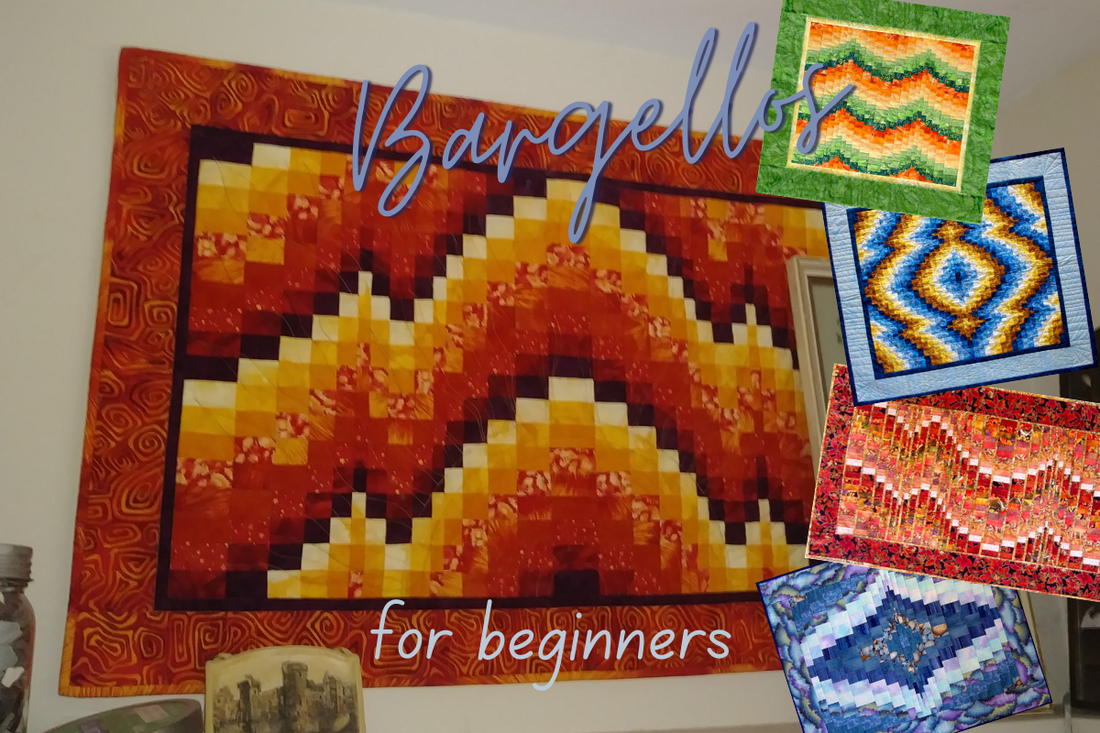 bargello in summer - a featured quilt in the beginners bargello course