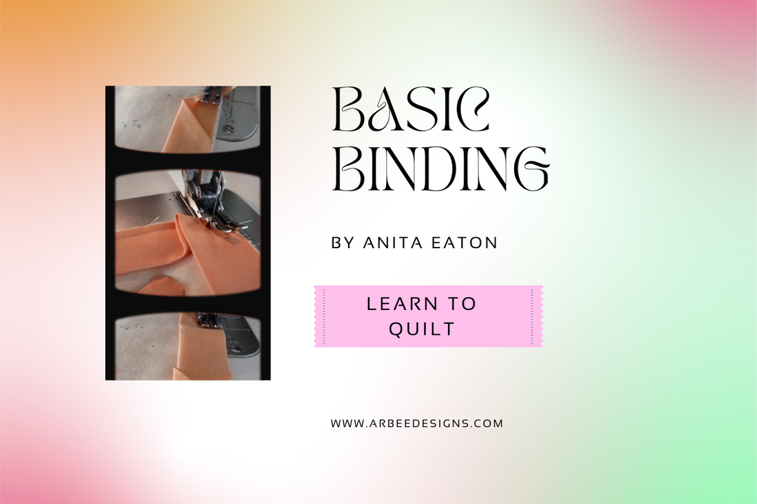 Basic Binding - double quilt binding by Anita