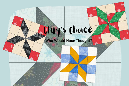 Clay's Choice quilt block and variations
