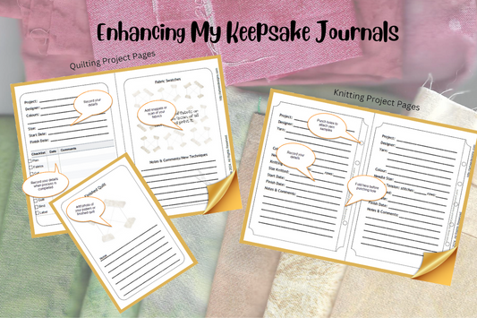 journal writing for quilters and knitters