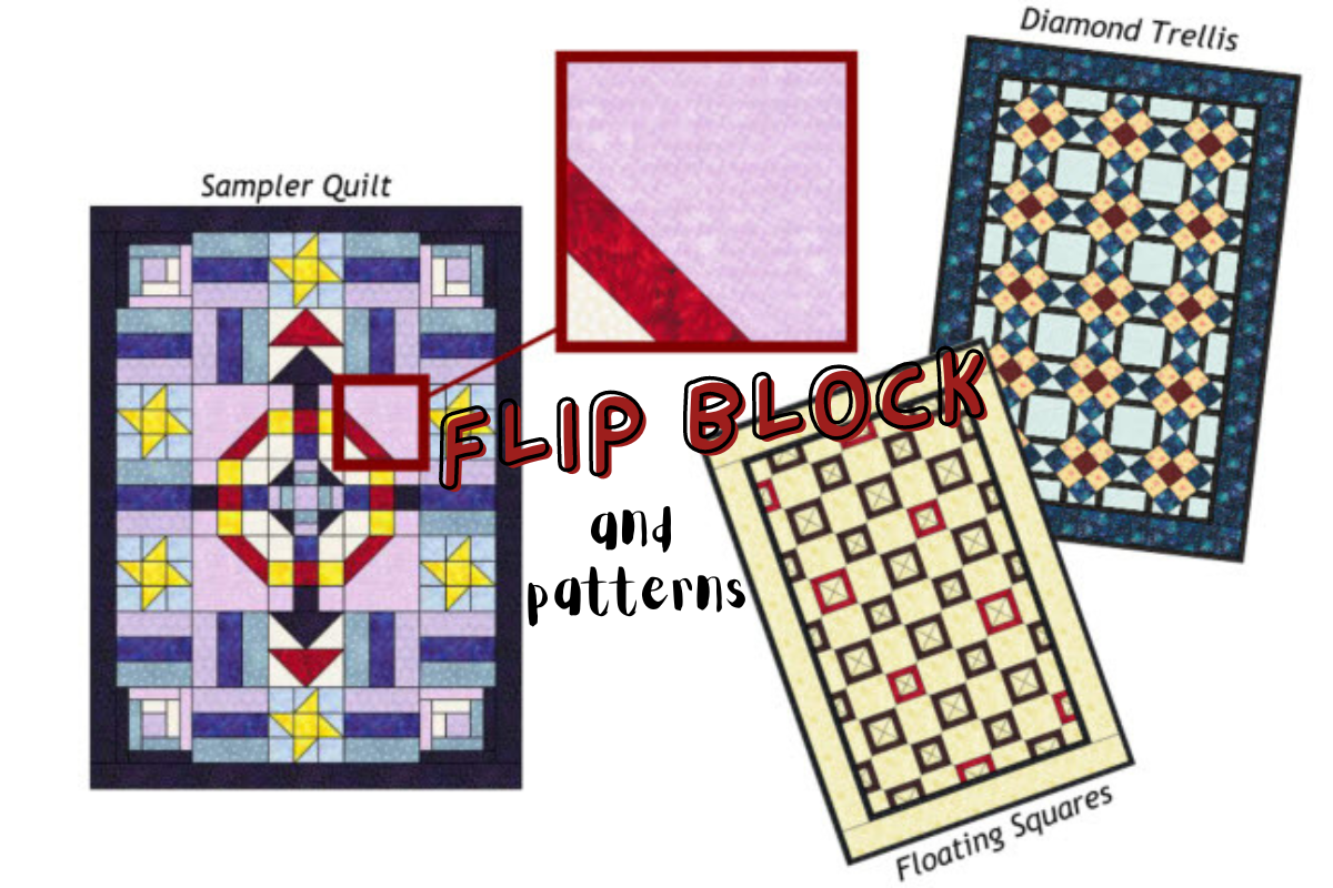 Tuesday Tutor Stitch Along - Part Four: Flip Block β ArbeeDesigns