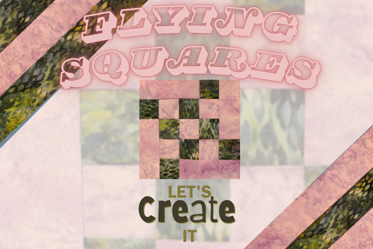 Flying Squares - free block – ArbeeDesigns