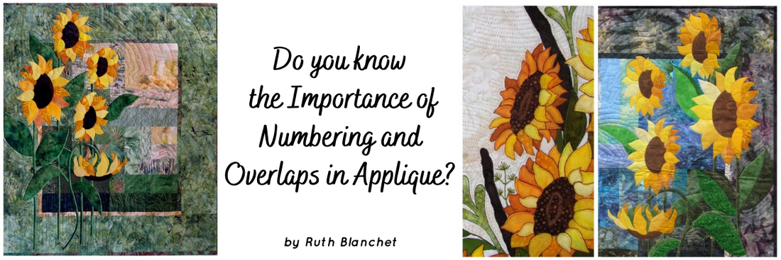 The Importance of Numbering and Overlaps in Applique