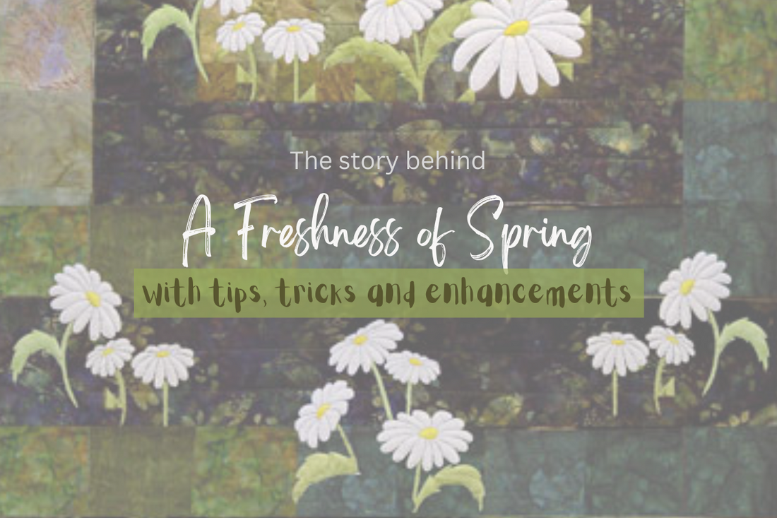Spring Into Freshness An In Depth Look At “A Freshness Of Spring” Quilt – ArbeeDesigns