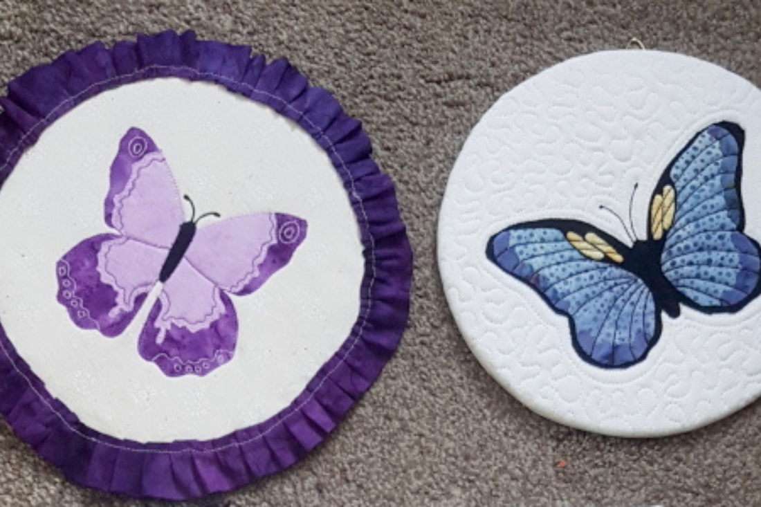 how to make simple pictures using a hoop