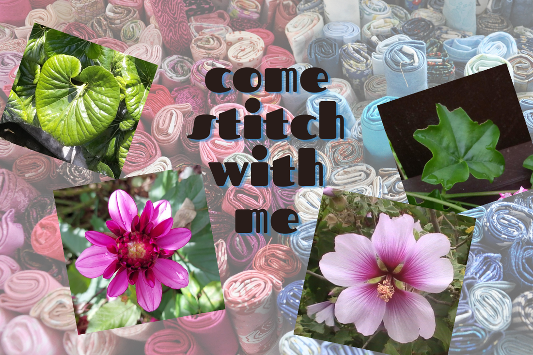 come stitch with me - a stitch along for quilters