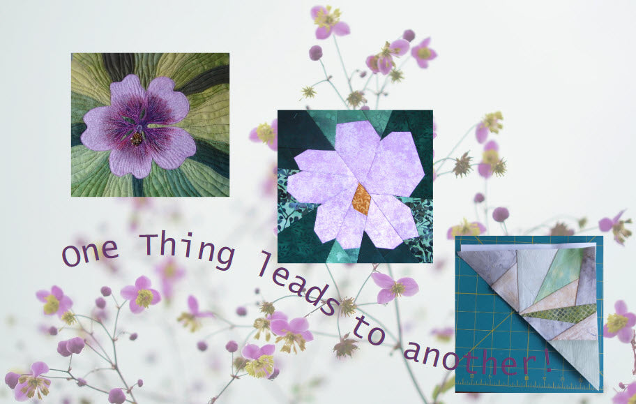 Stitch along creates thoughts, changes course and ends up with an amazing concept