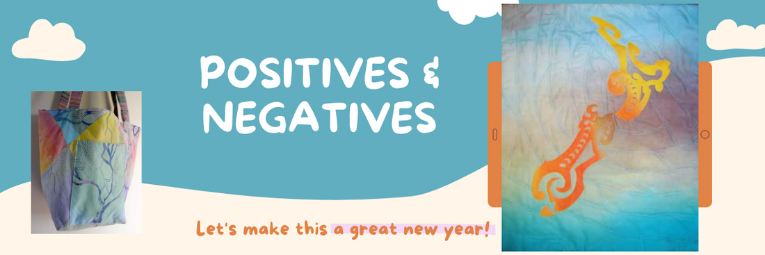 Positives and Negatives in screen printing