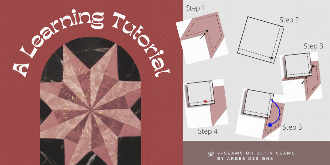 Visual tutorial for setin seams or y-seams
