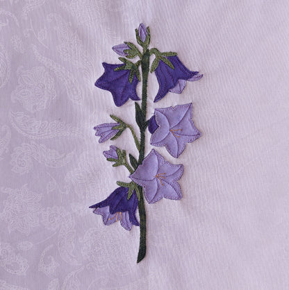 Bellflower flower block in the BOW applique collection