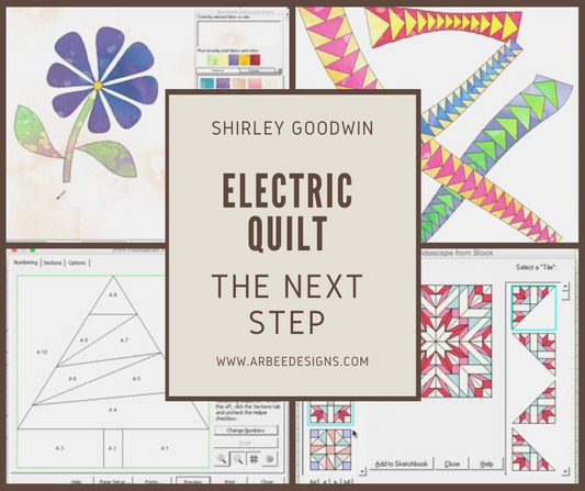 learn electric quilt online with shirley goodwin