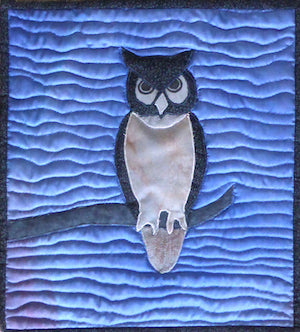 Twilight version of the night owl quilt
