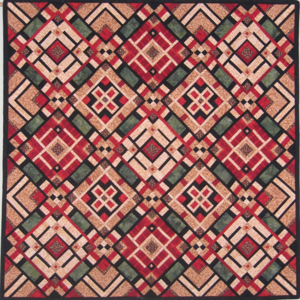 Icelandic Delight quilt pattern designed by Pat Daniels