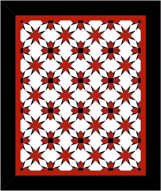 foundation piece quilt pattern by Anita Eaton