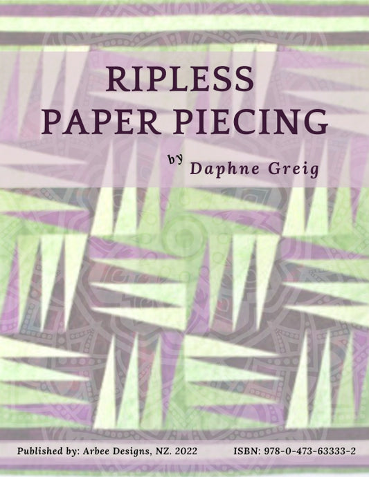 Ripless Paper Piecing by Daphne Greig ebook cover