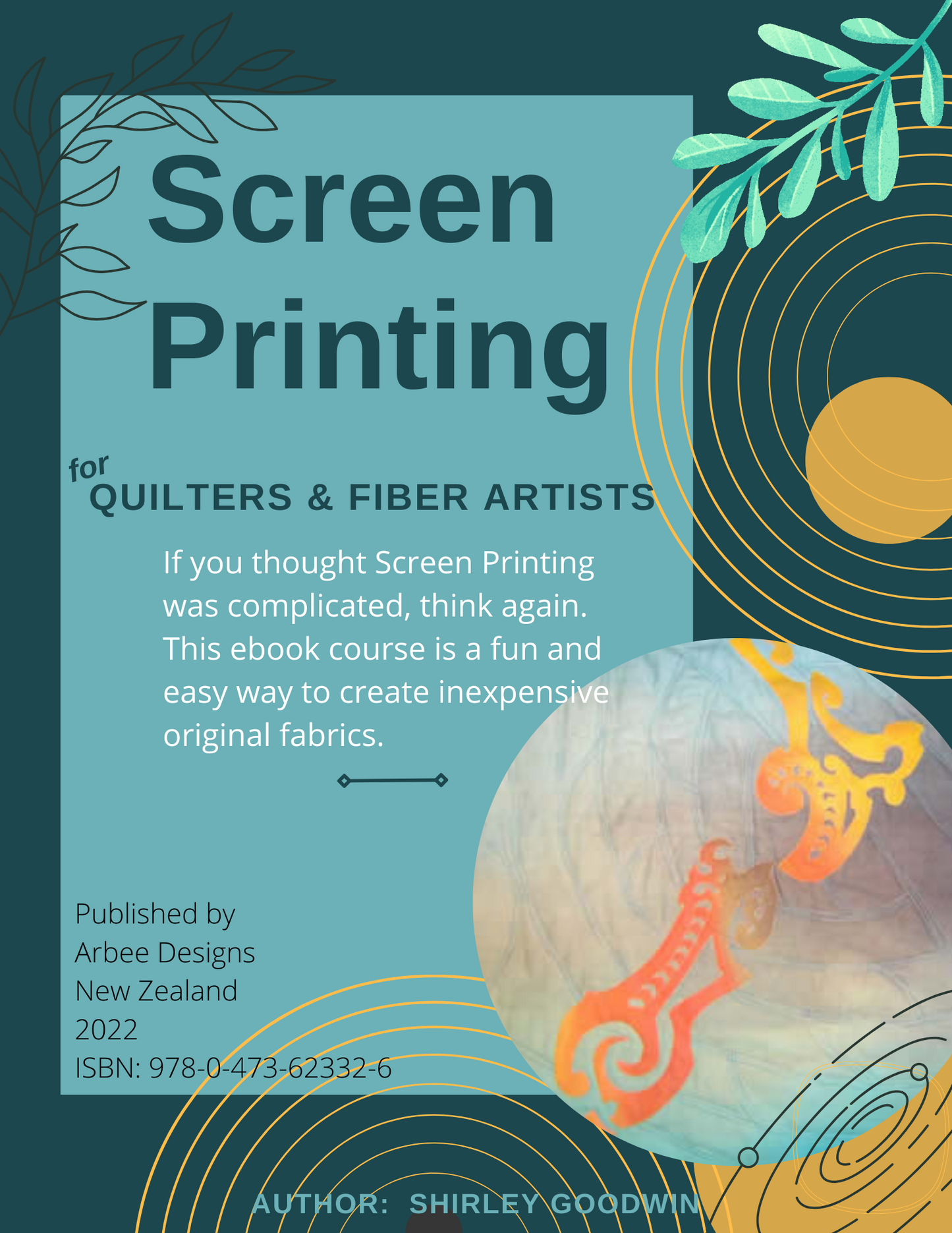 Ready To Use DIY Screen Printing Stencil, Ornate Flower Floral Design –  EZScreenPrint