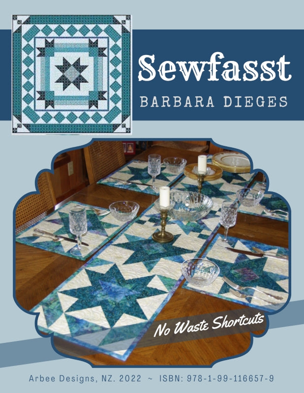 Barbara Dieges Sewfast no waste fabric ebook cover