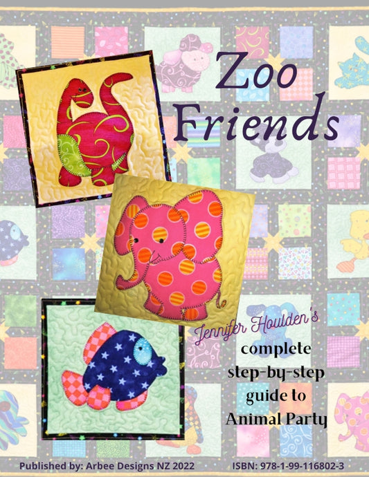 Zoo Friends ebook cover - the complete step-by-step guide to Animal Party