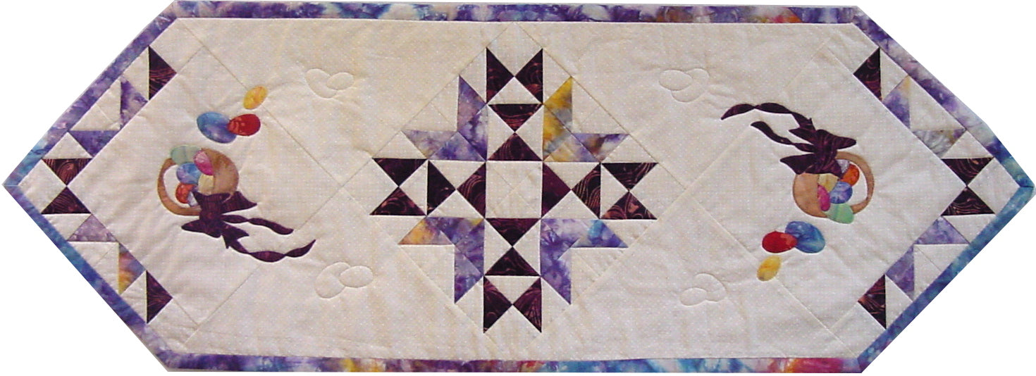 easter table runner quilt pattern