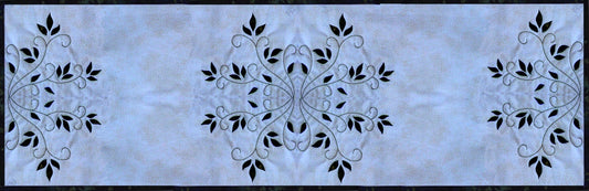 Elegant table runner and place mats  downloadable pattern