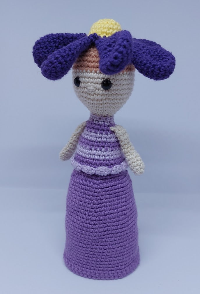 Crocheted Flower Pot Doll