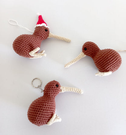 Crocheted Kiwi