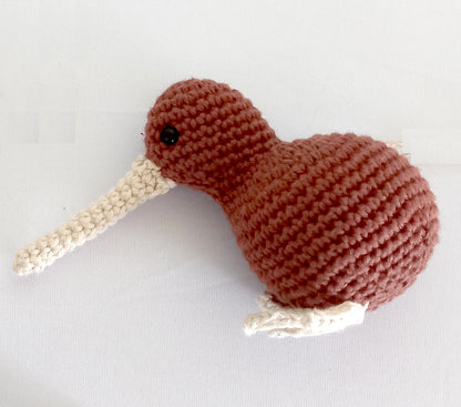 Crocheted Kiwi