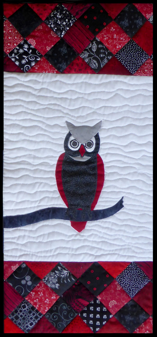 Night owl quilt pattern by Anita Eaton