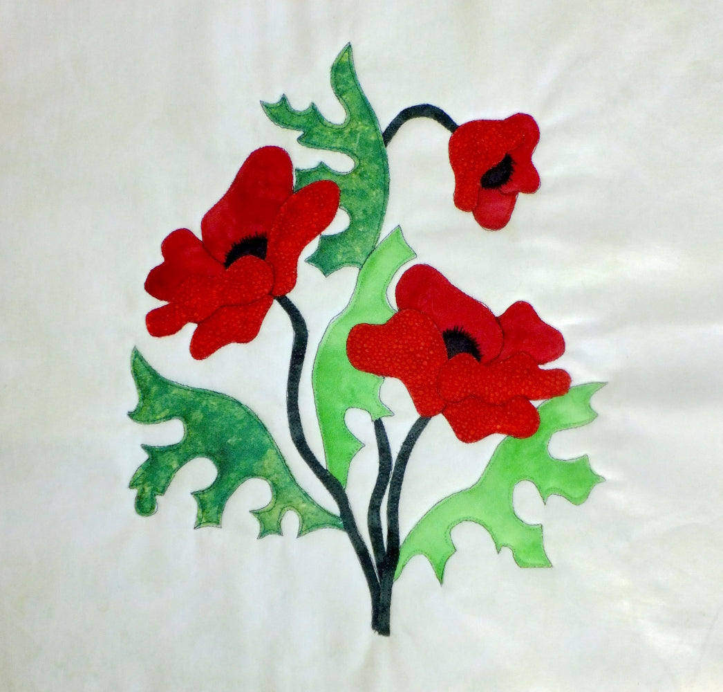 Block Color Poppy Applique Blocks – Page 2 – ArbeeDesigns
